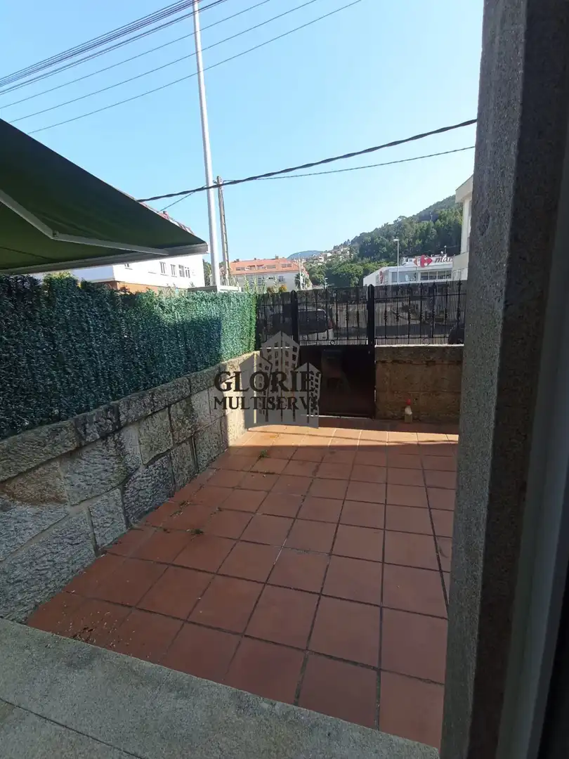 Terraza de Casa adosada en venta en Baiona con Calefacción, Parquet y Terraza