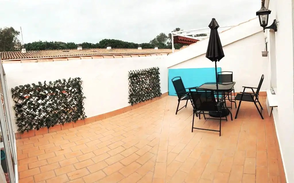 Terrassa de Àtic de lloguer en El Puerto de Santa María amb Aire condicionat, Terrassa i Moblat