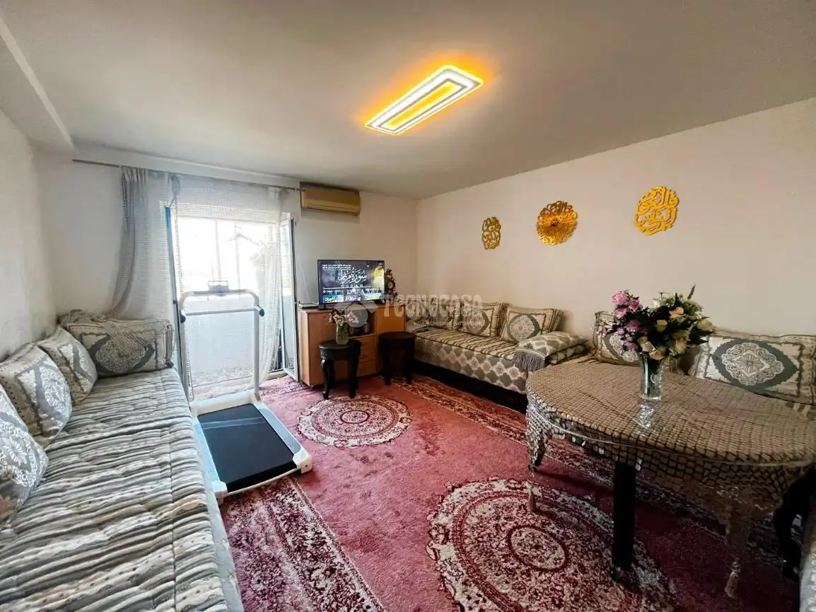 Sala de estar de Piso en venta en Utebo con Calefacción, Parquet y Terraza