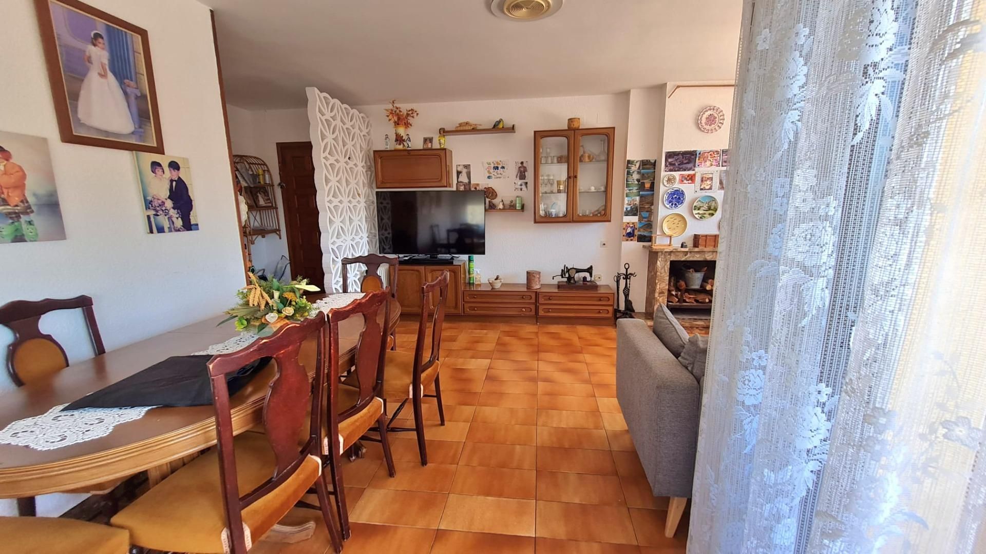 Sala de estar de Piso en venta en Creixell con Terraza