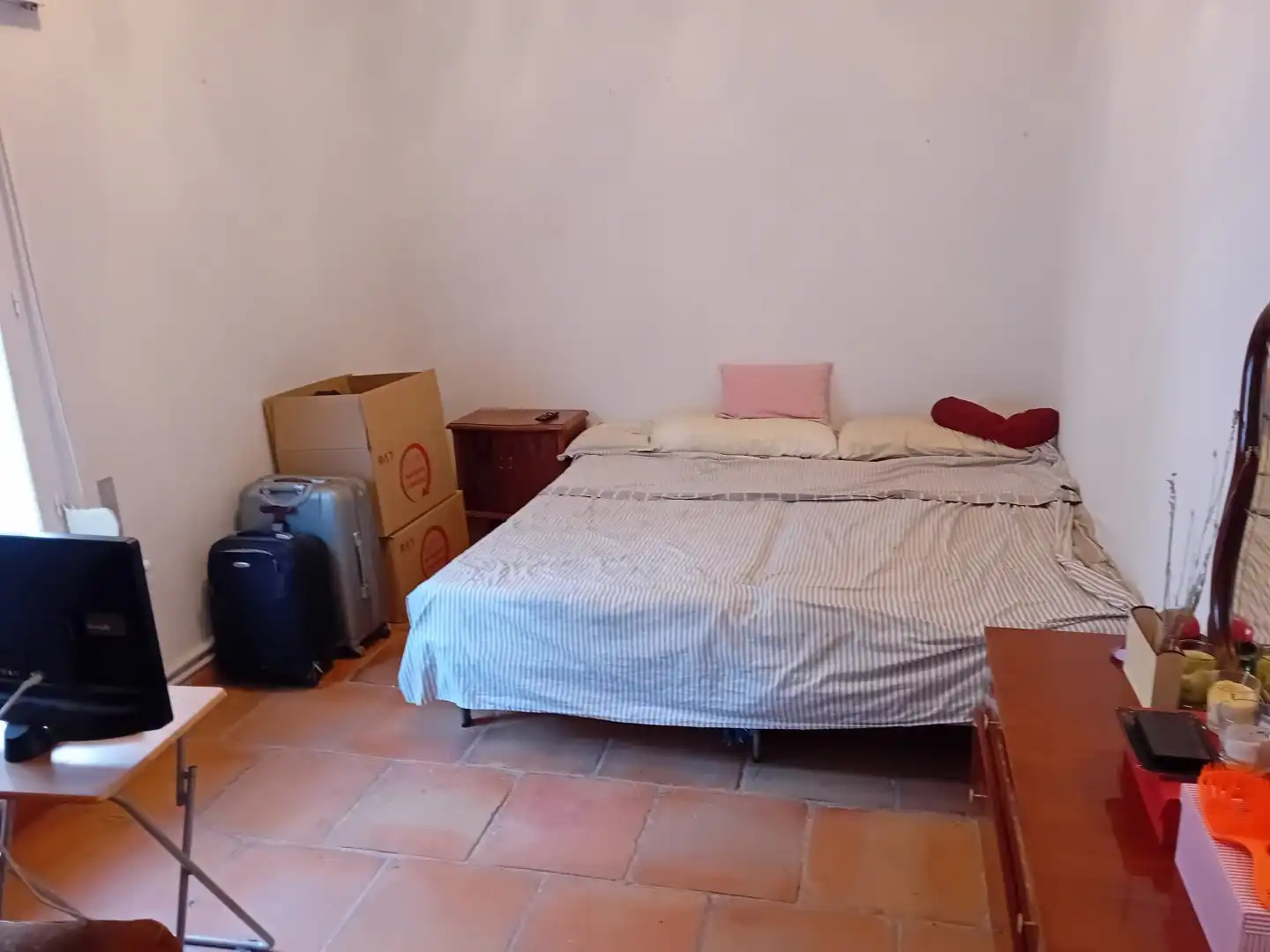 Schlafzimmer von Country house zum Verkauf in Calzada de Calatrava mit Klimaanlage, Heizung und Terrasse