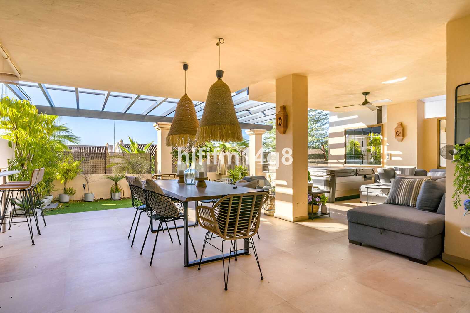 Terrace of Planta baja for sale in Marbella  with Air Conditioner, Terrace and Swimming Pool