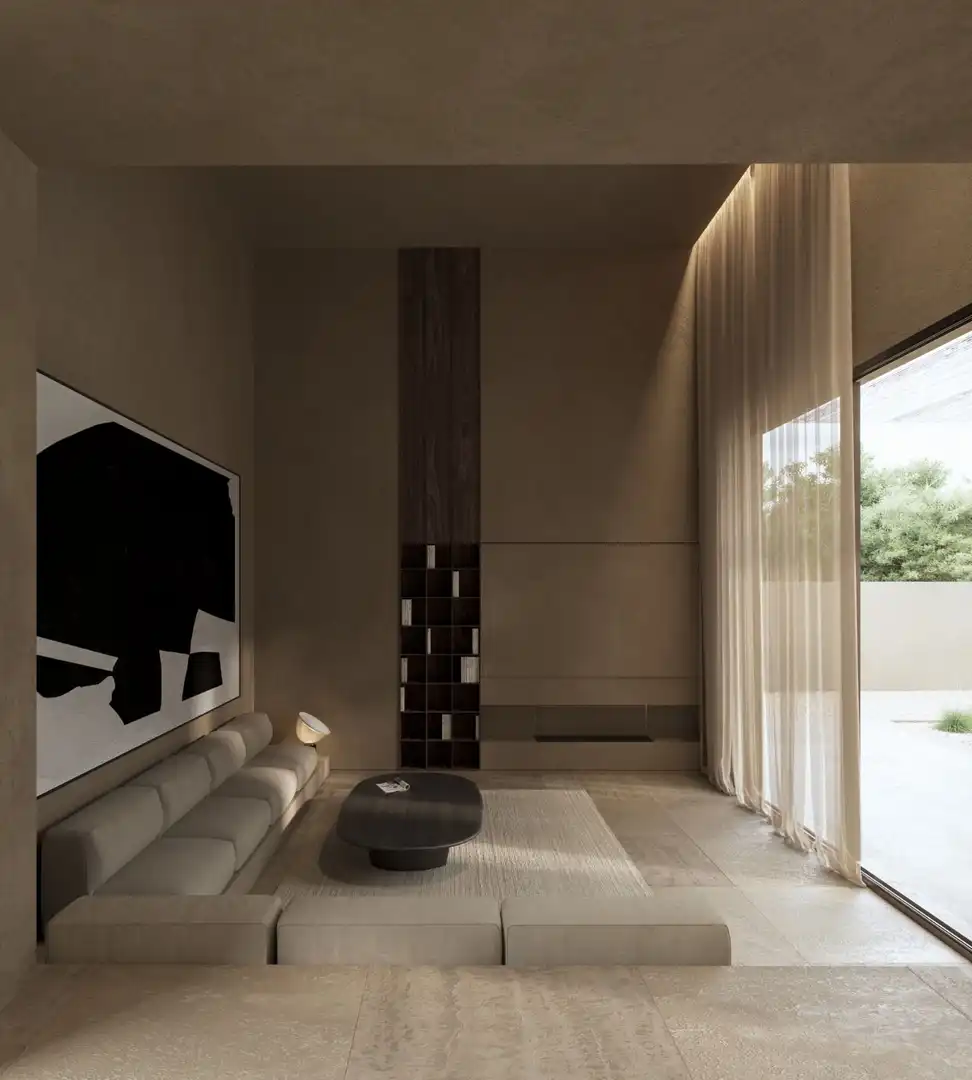 Sala de estar de Casa o chalet en venta en La Nucia con Calefacción y Piscina