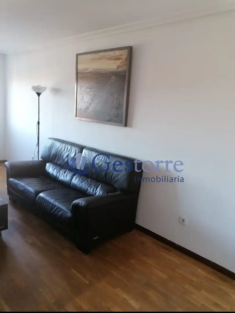 Sala d'estar de Pis en venda en Castrillón amb Calefacció, Jardí privat i Terrassa