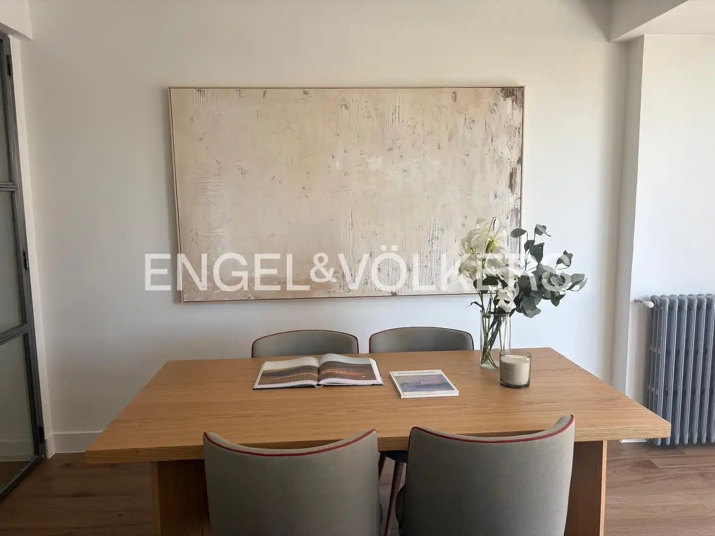 Esszimmer von Wohnung zur Miete in Madrid mit Klimaanlage und Heizung