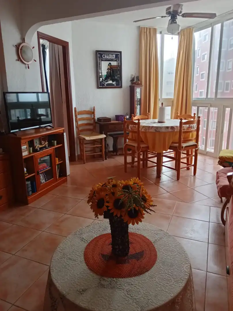 Menjador de Apartament en venda en Calpe / Calp amb Calefacció, Jardí privat i Terrassa
