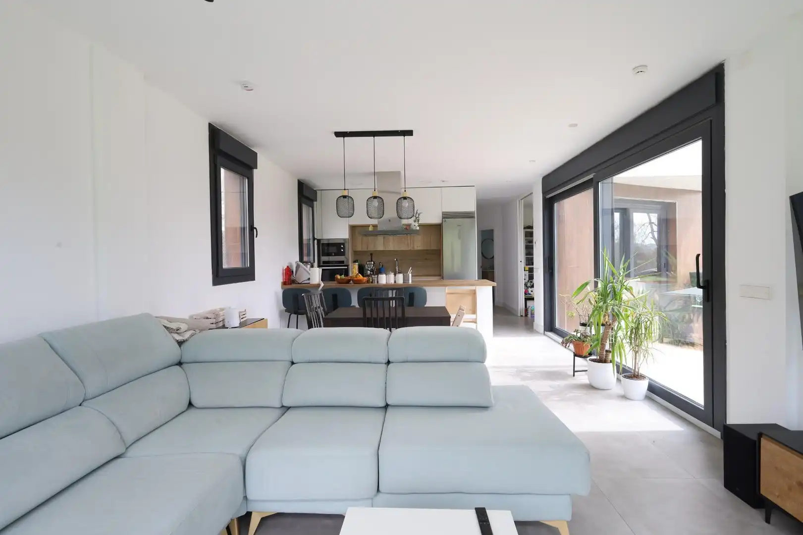 Sala d'estar de Casa o xalet en venda en El Boalo - Cerceda – Mataelpino amb Calefacció, Jardí privat i Terrassa