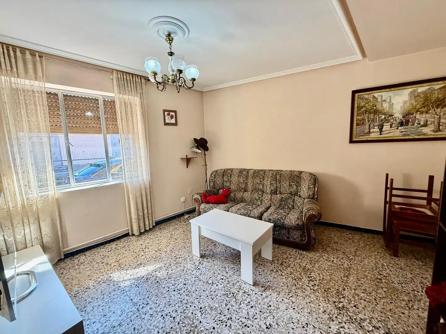 Sala de estar de Casa o chalet en venta en Castrocontrigo con Calefacción, Amueblado y Horno