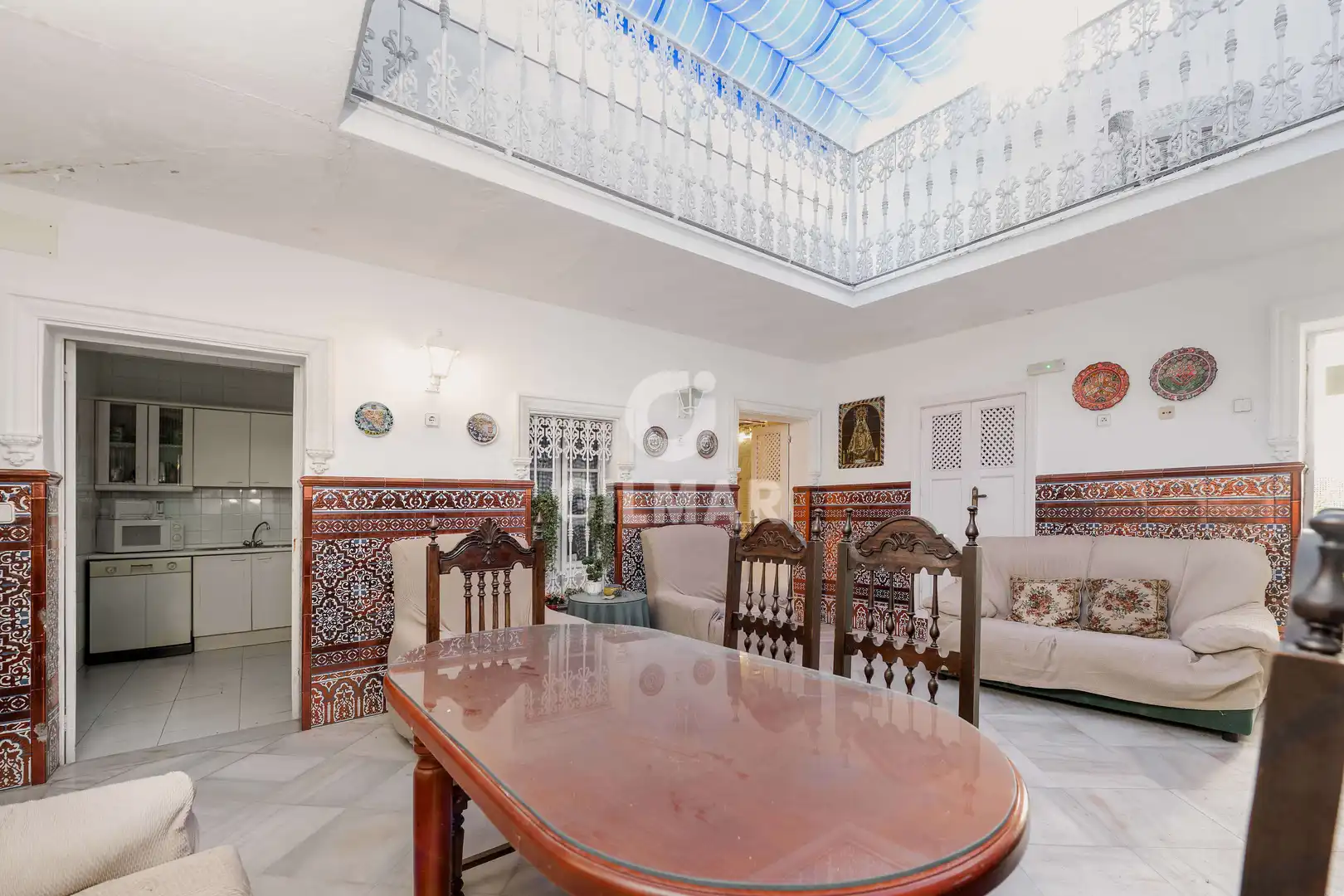 Jardí de Casa adosada en venda en Bornos amb Calefacció i Jardí privat