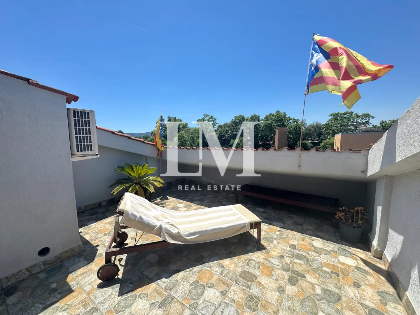 Terraza de Casa o chalet de alquiler en Rubí con Aire acondicionado, Calefacción y Jardín privado