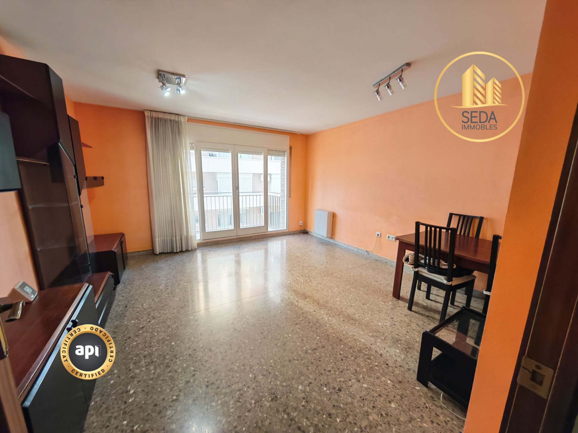 Exterior view of Flat for sale in Terrassa  with Heating and Balcony