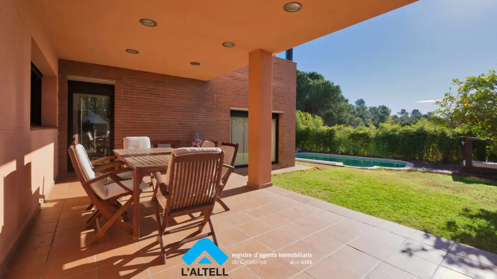 Jardín de Casa o chalet en venta en L'Ametlla del Vallès con Calefacción, Jardín privado y Terraza