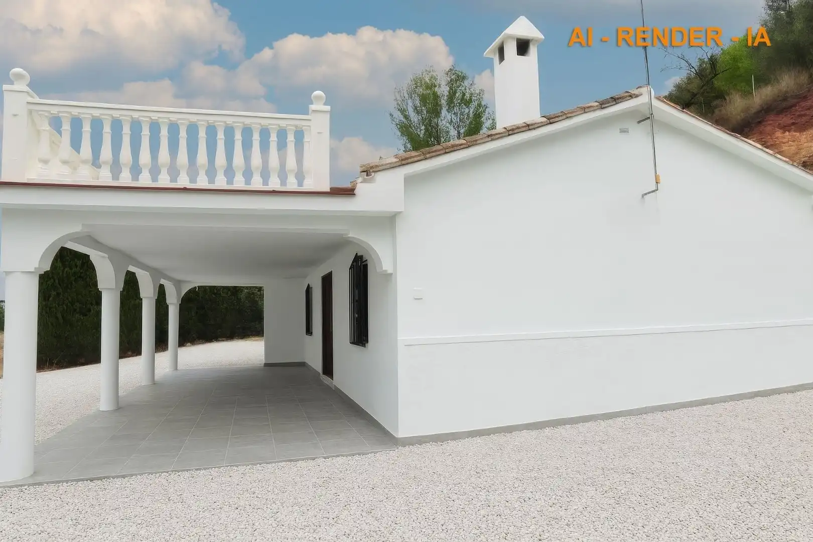 Casa rústica amb piscina en venda a Guaro, imagen 36