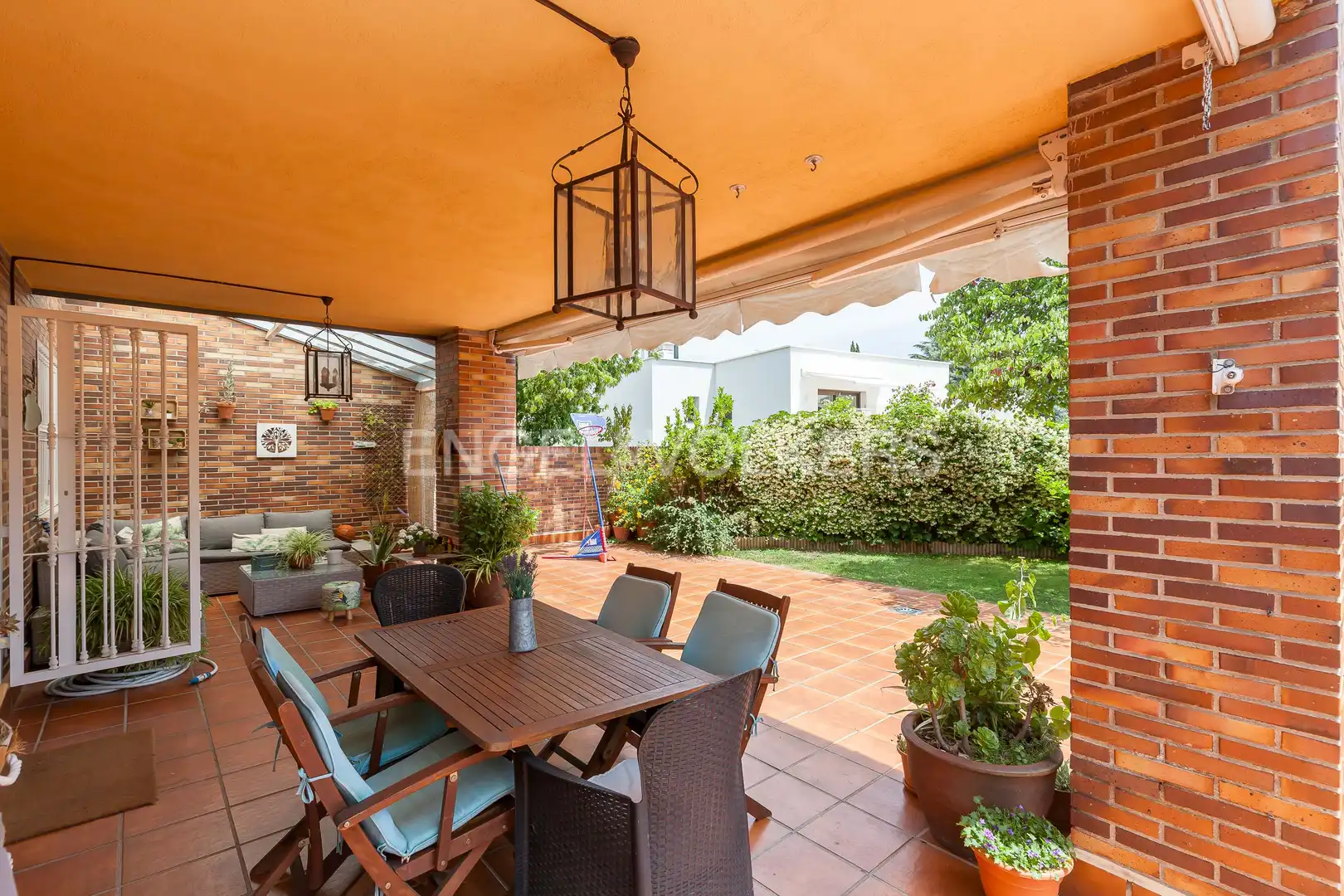 Terrassa de Casa adosada de lloguer en Majadahonda amb Aire condicionat, Calefacció i Jardí privat