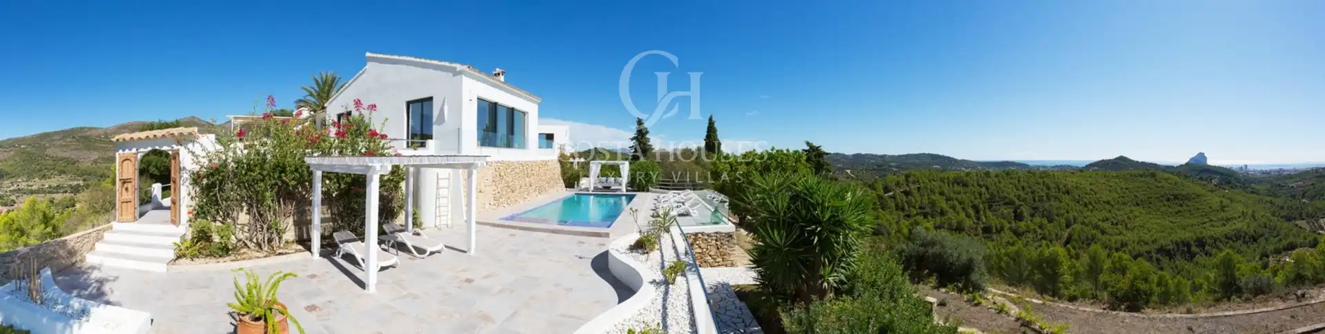 Vista exterior de Casa o chalet en venta en Benissa con Aire acondicionado, Calefacción y Jardín privado