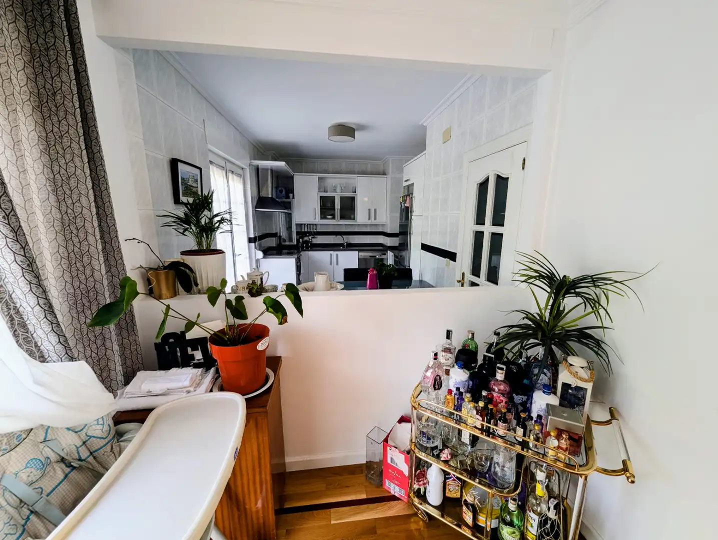 Kitchen of Houses for sale in Villamuriel de Cerrato  with Heating, Furnished and Balcony