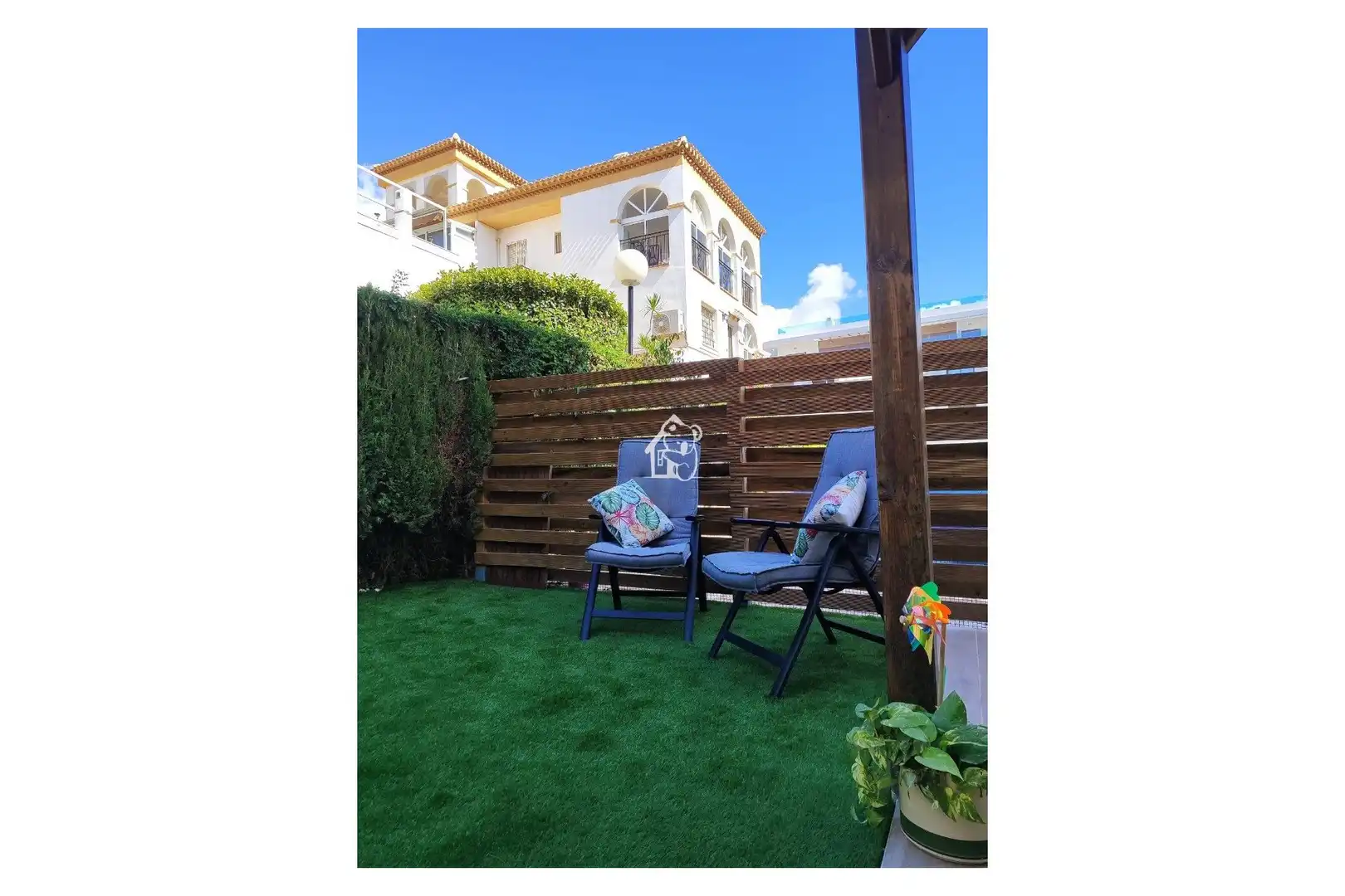 Terrassa de Apartament de lloguer en Orihuela amb Aire condicionat, Jardí privat i Terrassa