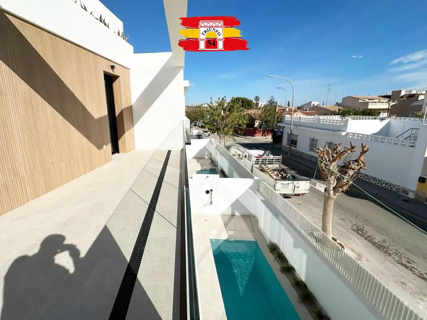 Exterior view of Houses for sale in Pilar de la Horadada  with Air Conditioner, Heating and Private garden