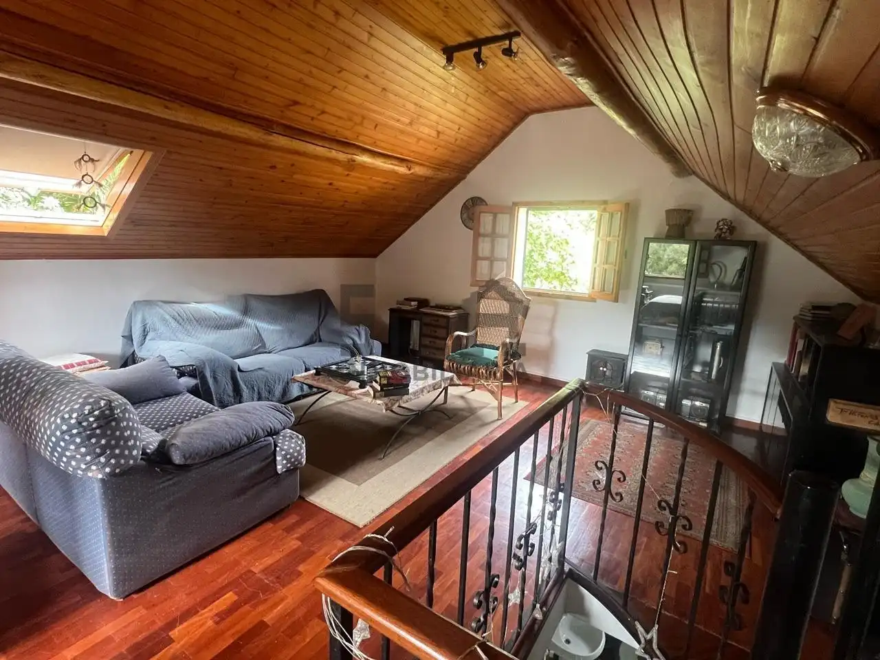 Sala de estar de Casa o chalet en venta en Taboadela con Jardín privado, Trastero y Amueblado