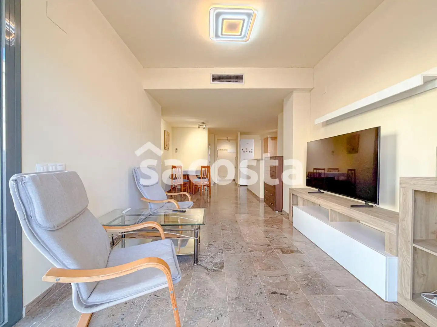 Sala de estar de Apartamento en venta en Fenals