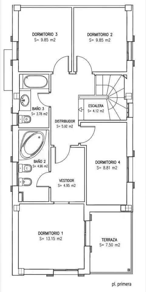 Casa pareada con terraza en venta en Camí Ral, imagen 39