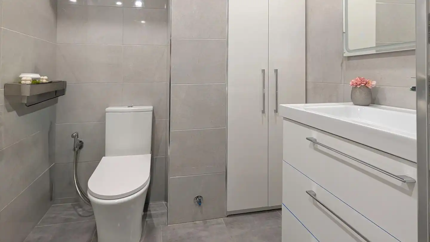 Bathroom of Flat for sale in Santa Pola  with Air Conditioner