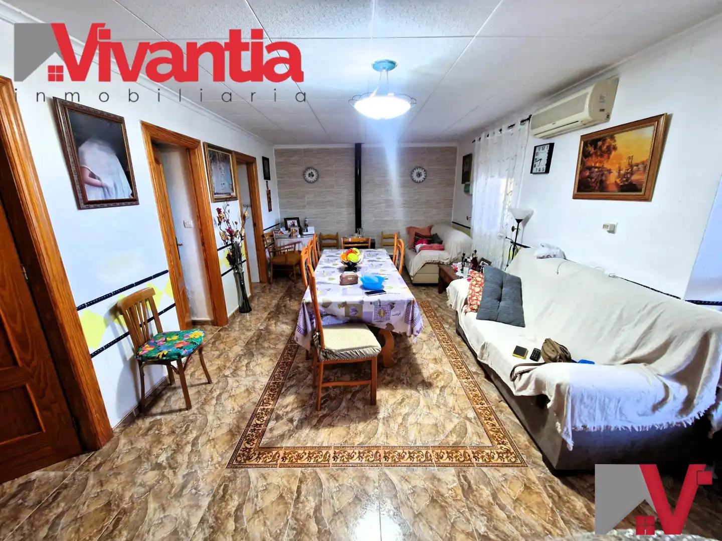 Exterior view of Houses for sale in Lorca  with Air Conditioner, Private garden and Terrace