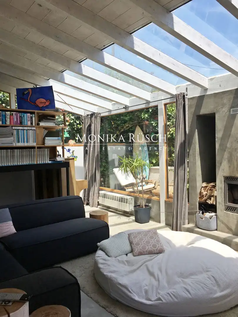 Terrace of Flat for rent in Castelldefels  with Air Conditioner, Heating and Private garden