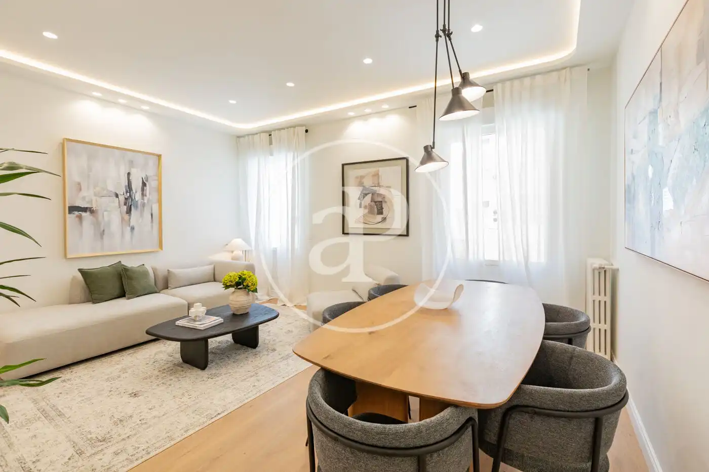 Sala de estar de Piso en venta en Madrid con Aire acondicionado y Calefacción