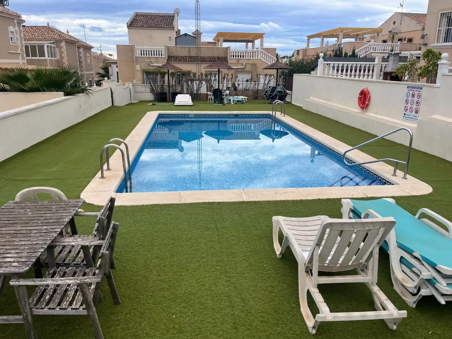 Schwimmbecken von Maisonette zum Verkauf in San Miguel de Salinas mit Schwimmbad, Möbliert und Gemeinschaftspool