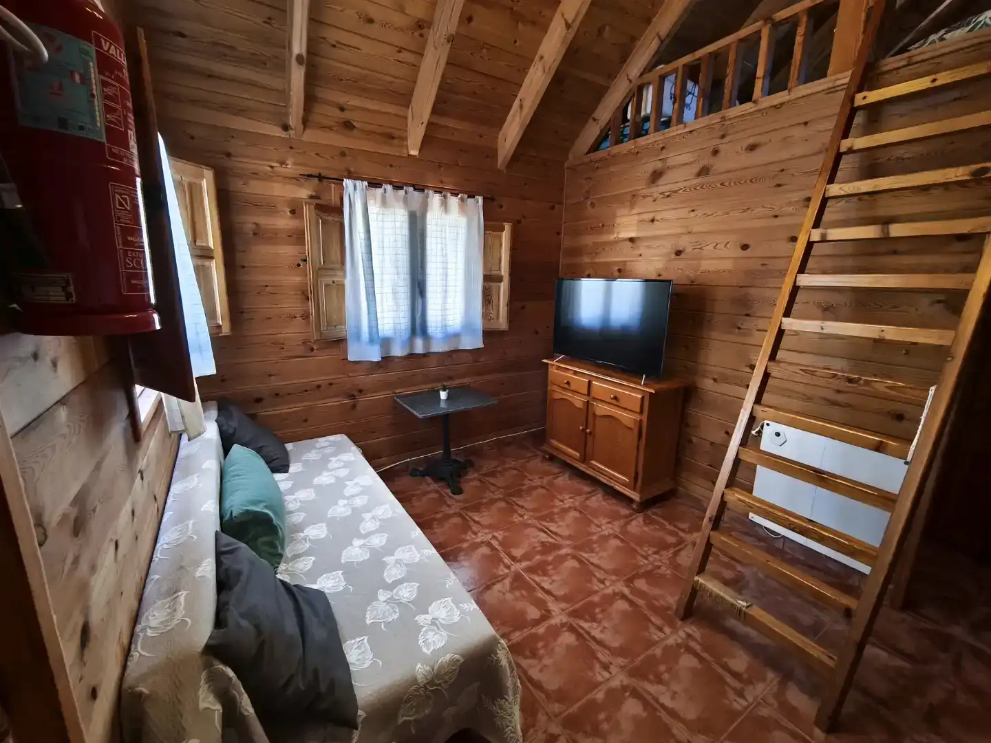 Wohnzimmer von Country house zur Miete in Moratalla mit Möbliert