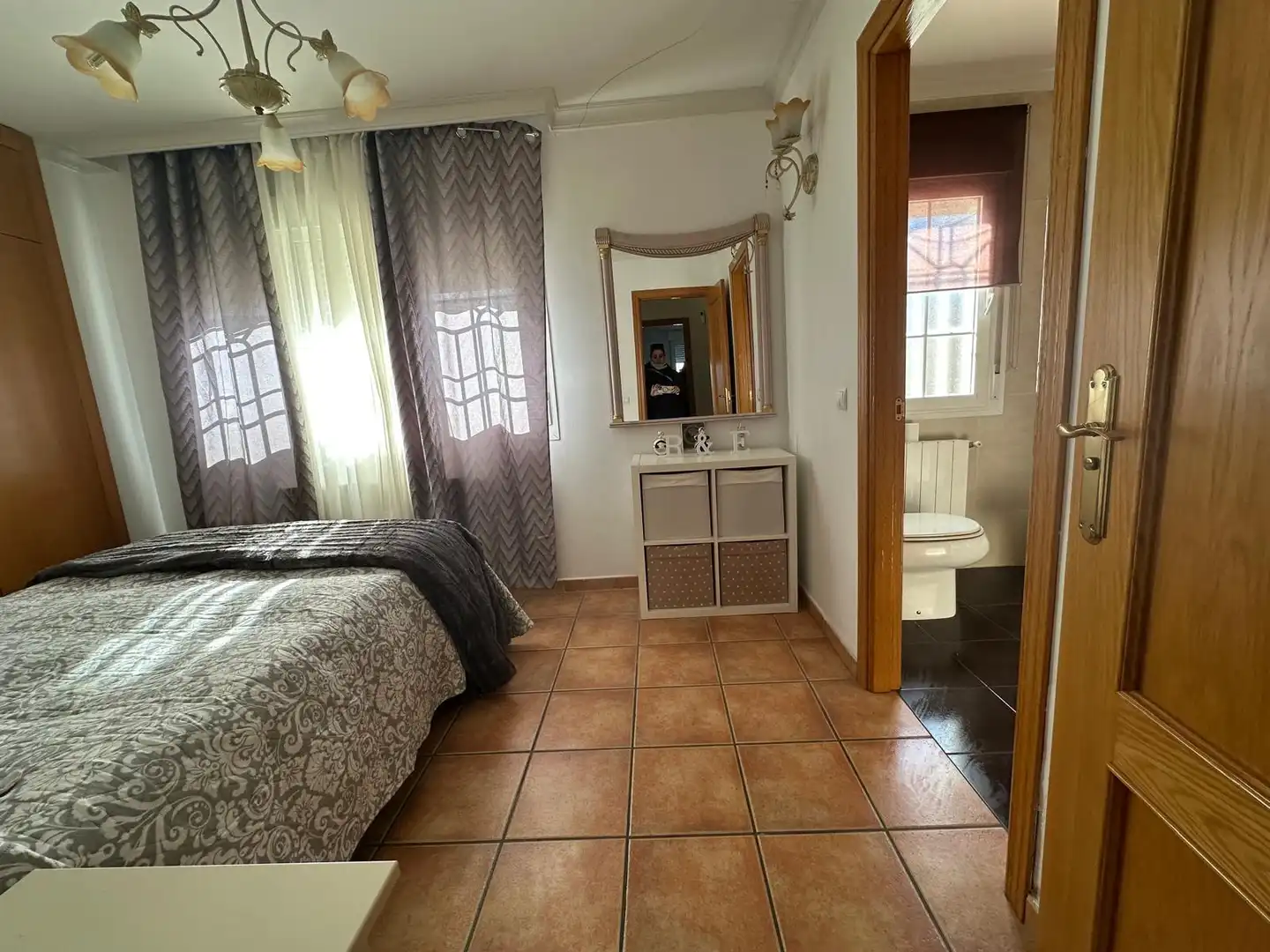 Schlafzimmer von Einfamilien-Reihenhaus zum Verkauf in Aranjuez mit Klimaanlage, Heizung und Terrasse