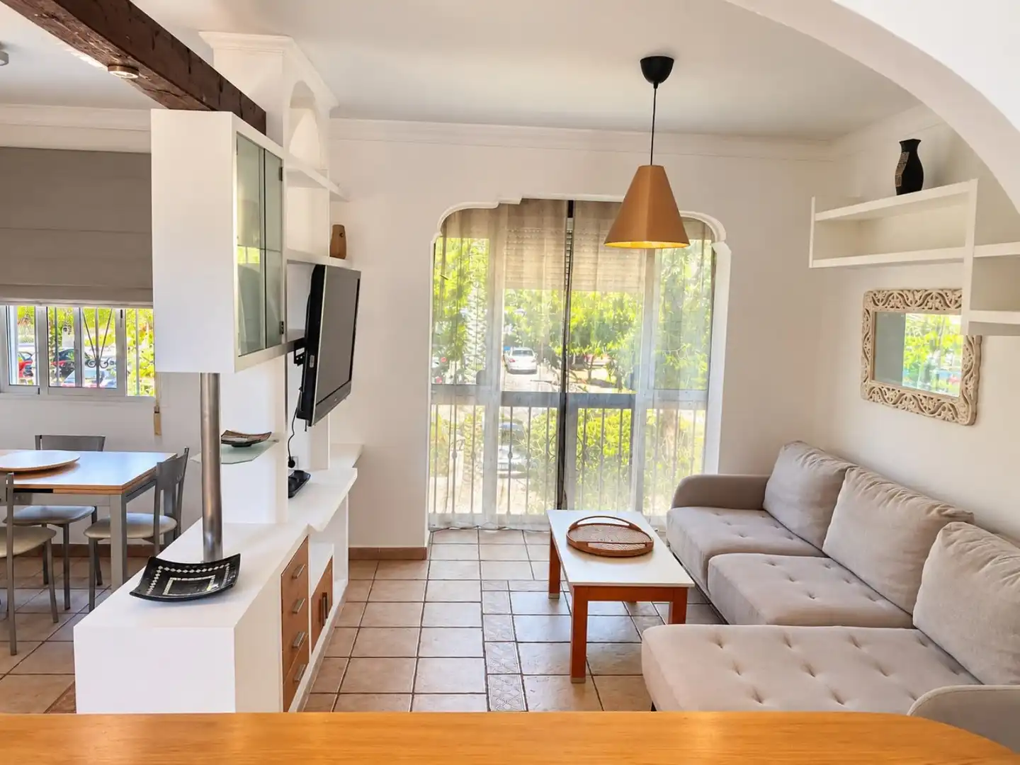 Sala de estar de Piso en venta en Málaga con Aire acondicionado