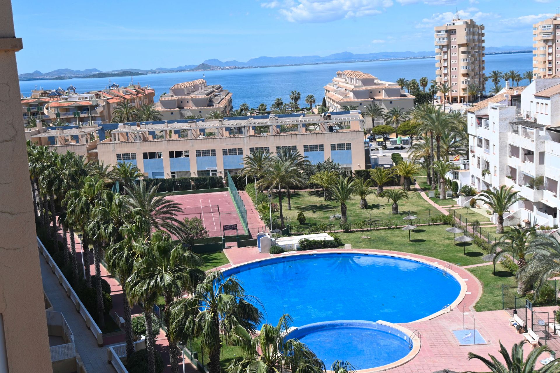 Swimming pool of Attic for sale in La Manga del Mar Menor  with Heating, Private garden and Terrace