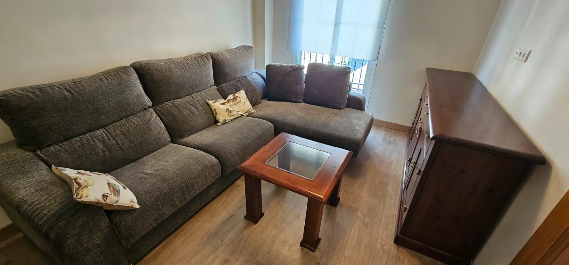 Sala de estar de Piso de alquiler en Maracena con Aire acondicionado, Amueblado y Balcón