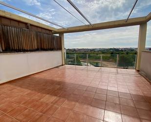 Terrace of Single-family semi-detached to rent in  Valencia Capital  with Air Conditioner, Terrace and Balcony