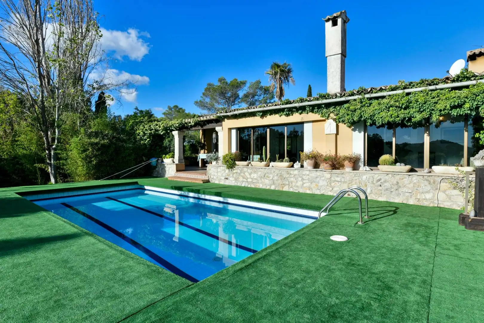 Piscina de Finca rústica en venta en Inca con Aire acondicionado, Jardín privado y Terraza