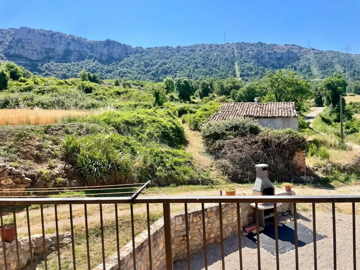 Terraza de Piso en venta en Isona i Conca Dellà con Jardín privado, Amueblado y Balcón