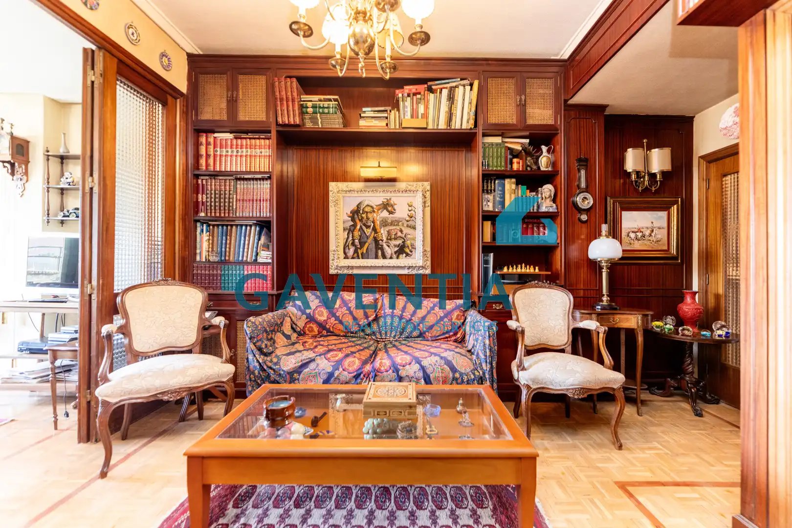Sala de estar de Ático en venta en Madrid con Terraza