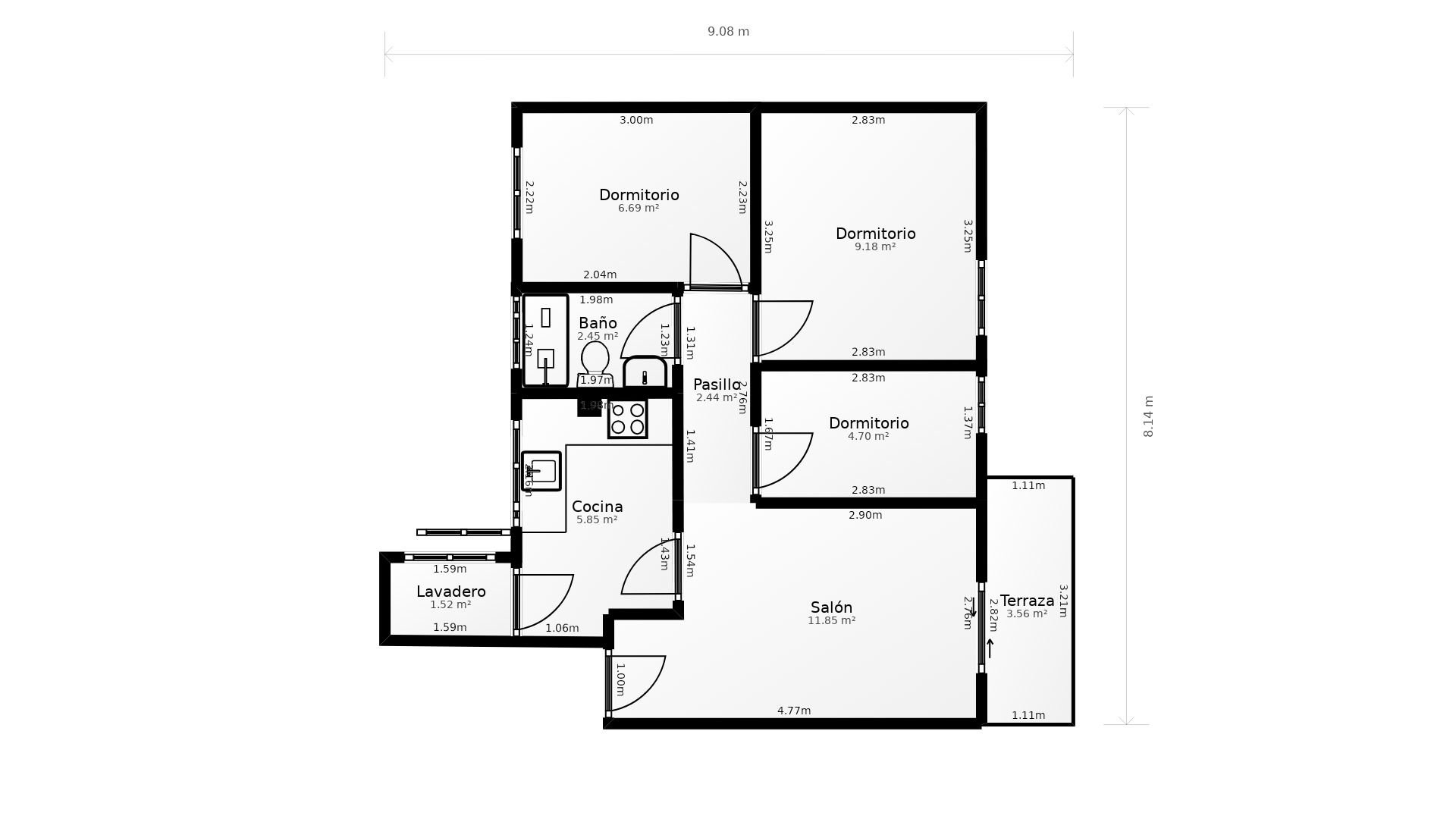 Flat to rent in San Nicasio