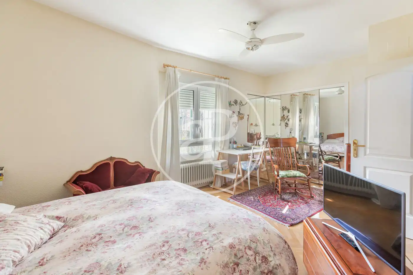 Bedroom of Detached homes for sale in Madrid  with Air Conditioner, Heating and Private garden