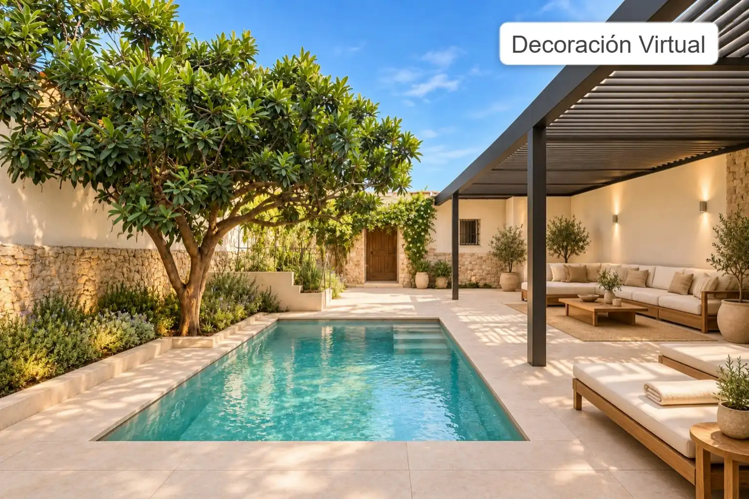Terrasse von Haus oder Chalet zum Verkauf in Massalavés, Valencia