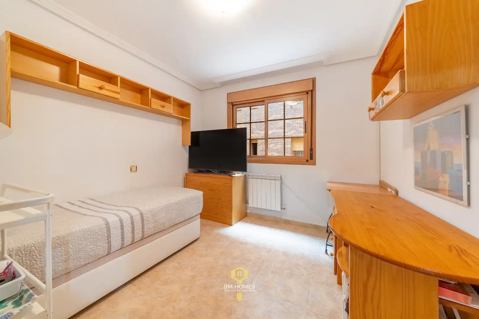 Schlafzimmer von Wohnung zum Verkauf in Coslada mit Klimaanlage, Abstellraum und Ofen