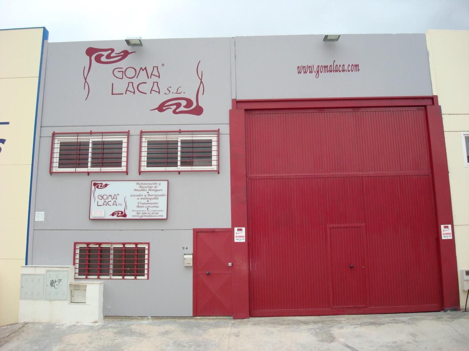 Vista exterior de Nave industrial en venta en Cijuela