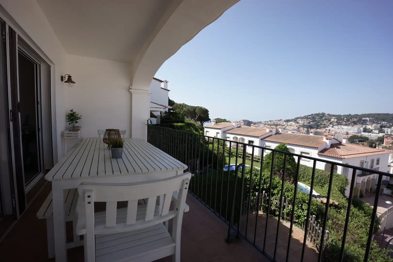 Terraza de Casa adosada en venta en Sant Feliu de Guíxols con Calefacción, Terraza y Amueblado