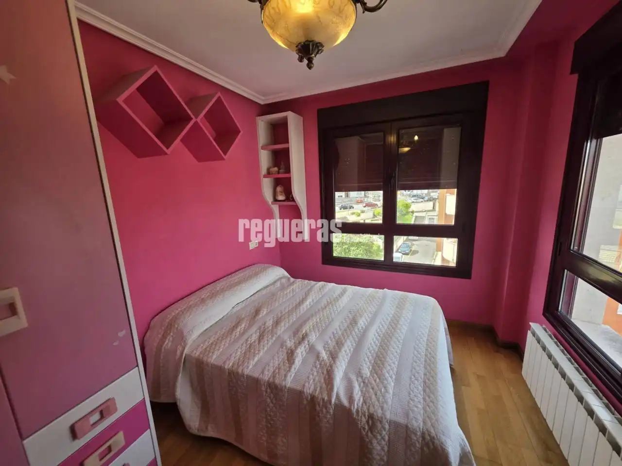 Bedroom of Flat for sale in Corvera de Asturias  with Heating, Storage room and Furnished