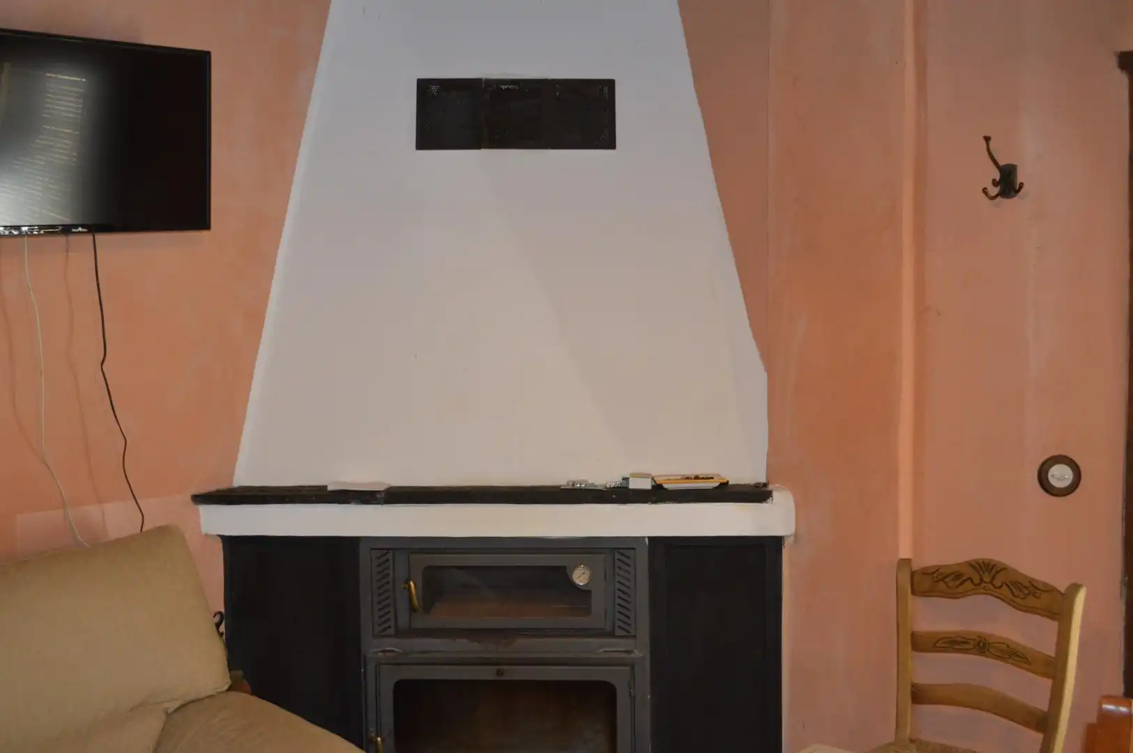 Living room of Flat for sale in Sorvilán  with Heating, Parquet flooring and Furnished