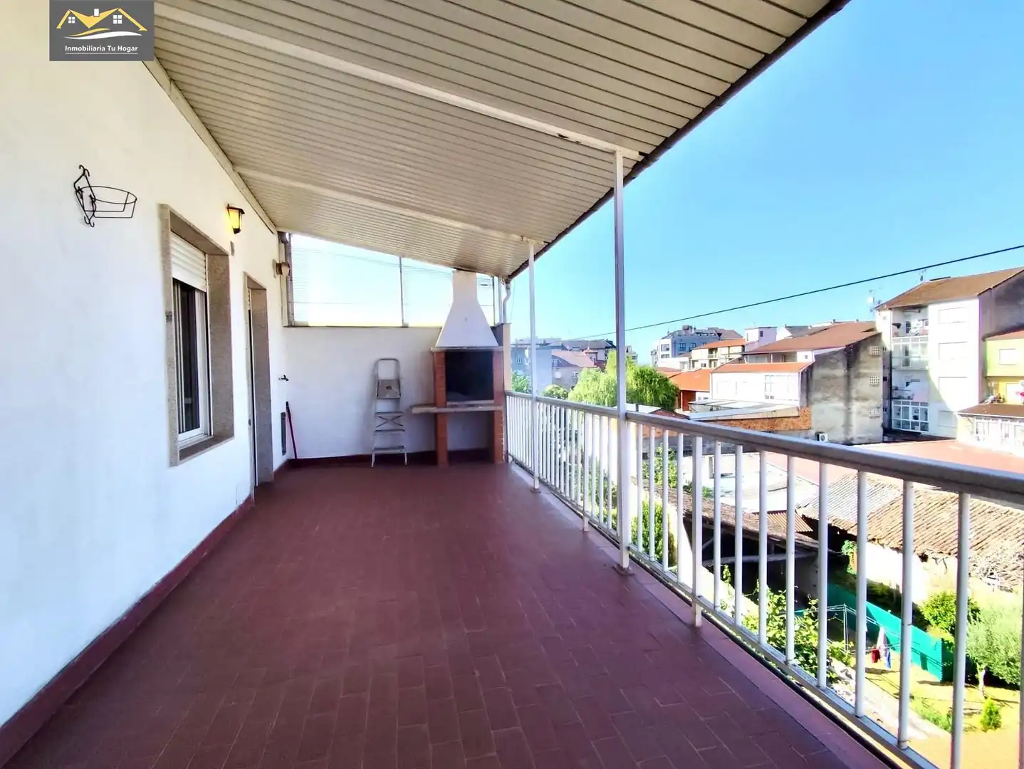 Terrace of Flat for rent in Verín  with Heating, Terrace and Furnished