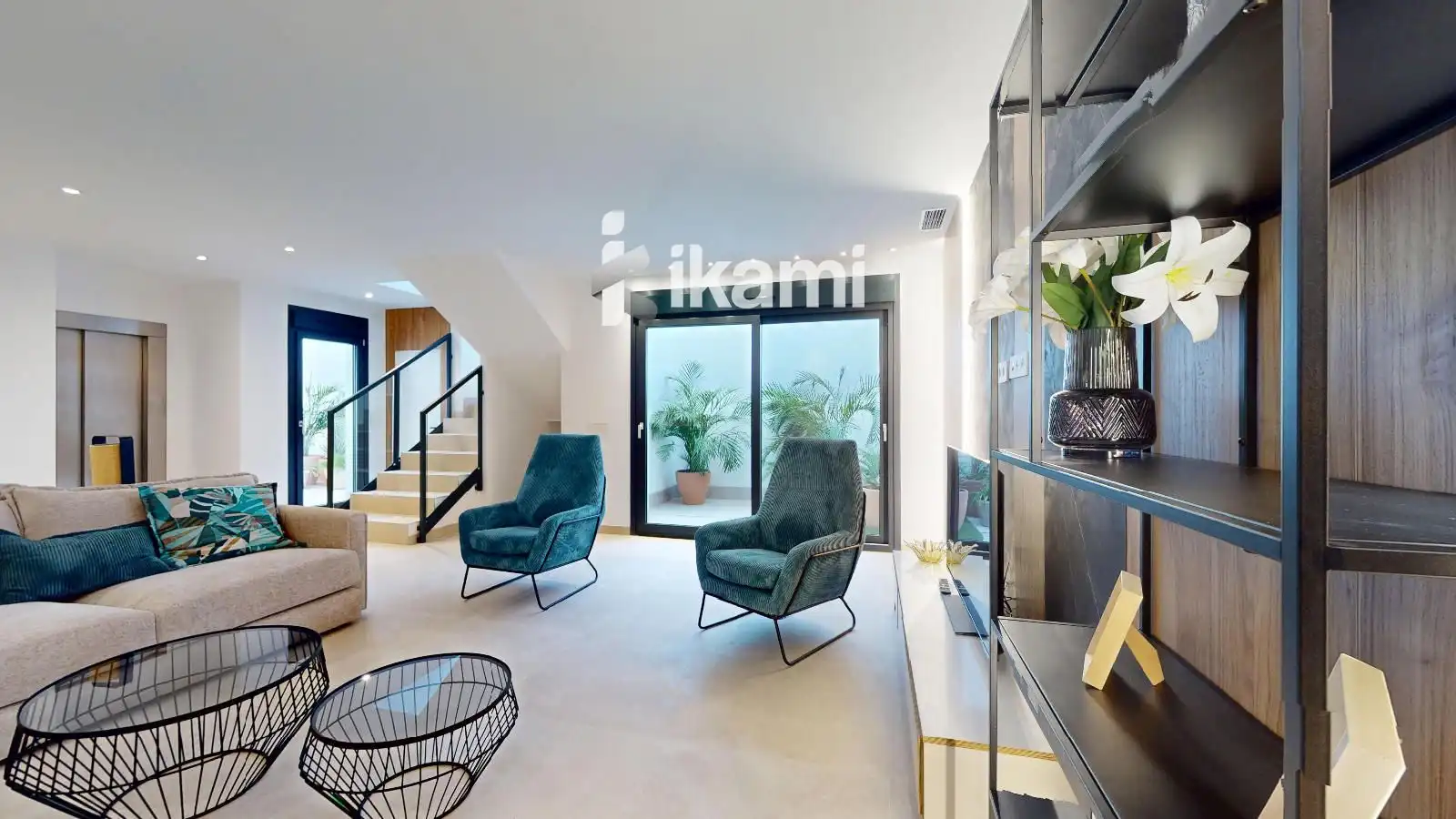 Living room of Houses for sale in Finestrat  with Air Conditioner, Heating and Swimming Pool