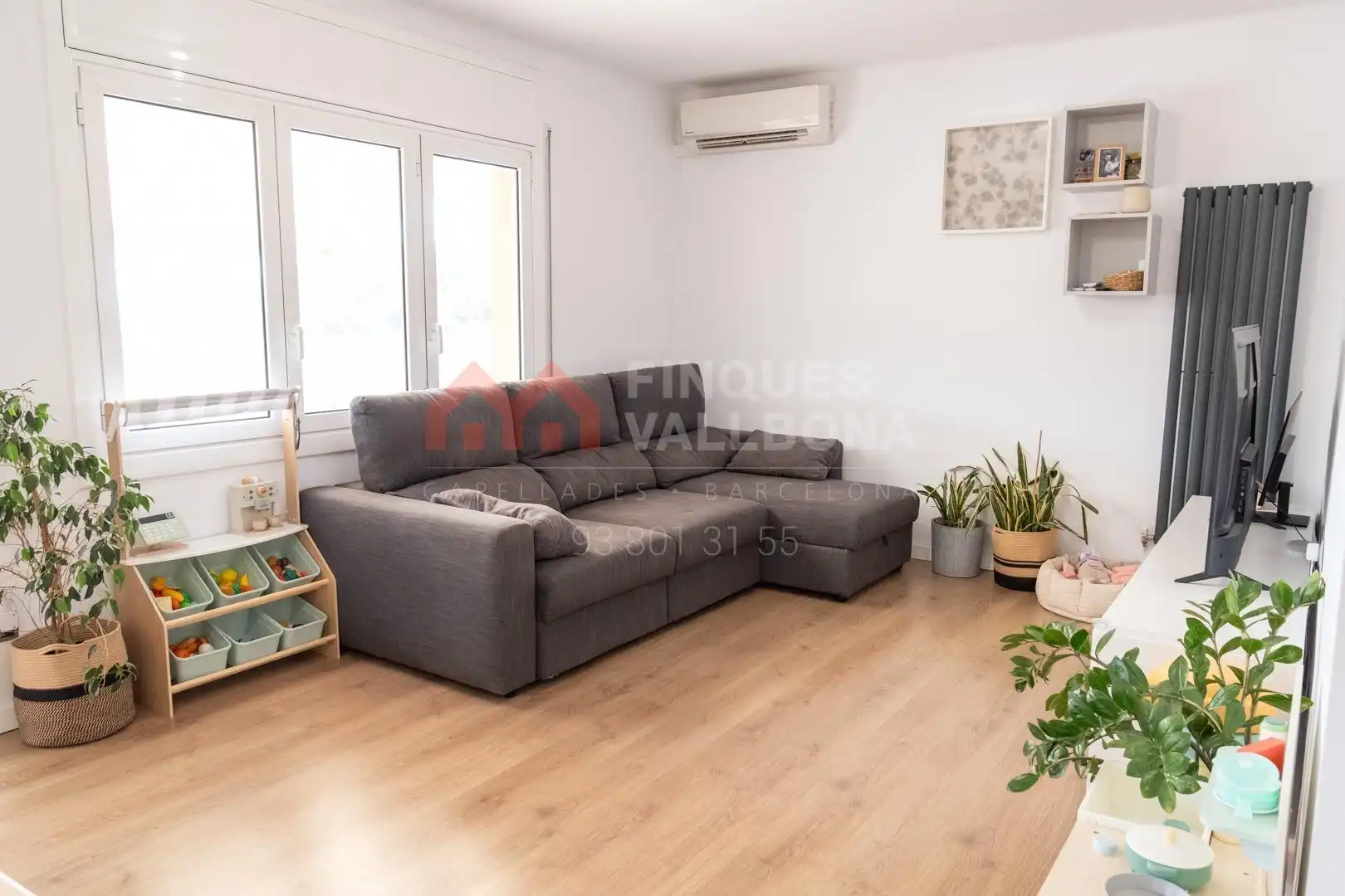 Sala d'estar de Àtic en venda en Capellades amb Aire condicionat, Calefacció i Parquet